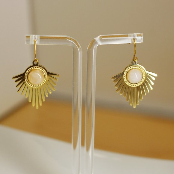 Earrings / 100% high-quality stainless steel / hypoallergenic - Picture 5 of 7